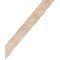 Ekena Millwork 5 1/2"W x 30"D x 36"H Traditional Smooth Knee Brace, Douglas Fir BRC06X30X36TRA00SDF - alternate 4